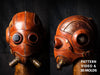 Dust Angel Steampunk Leather Mask PDF Pattern and Instructional Video PDF pattern VasileandPavel.com 