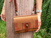 Fiona Leather Mini Crossbody Bag, PDF Pattern and Instructional Video PDF pattern VasileandPavel.com 