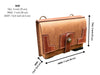 Fiona Leather Mini Crossbody Bag, PDF Pattern and Instructional Video PDF pattern VasileandPavel.com 
