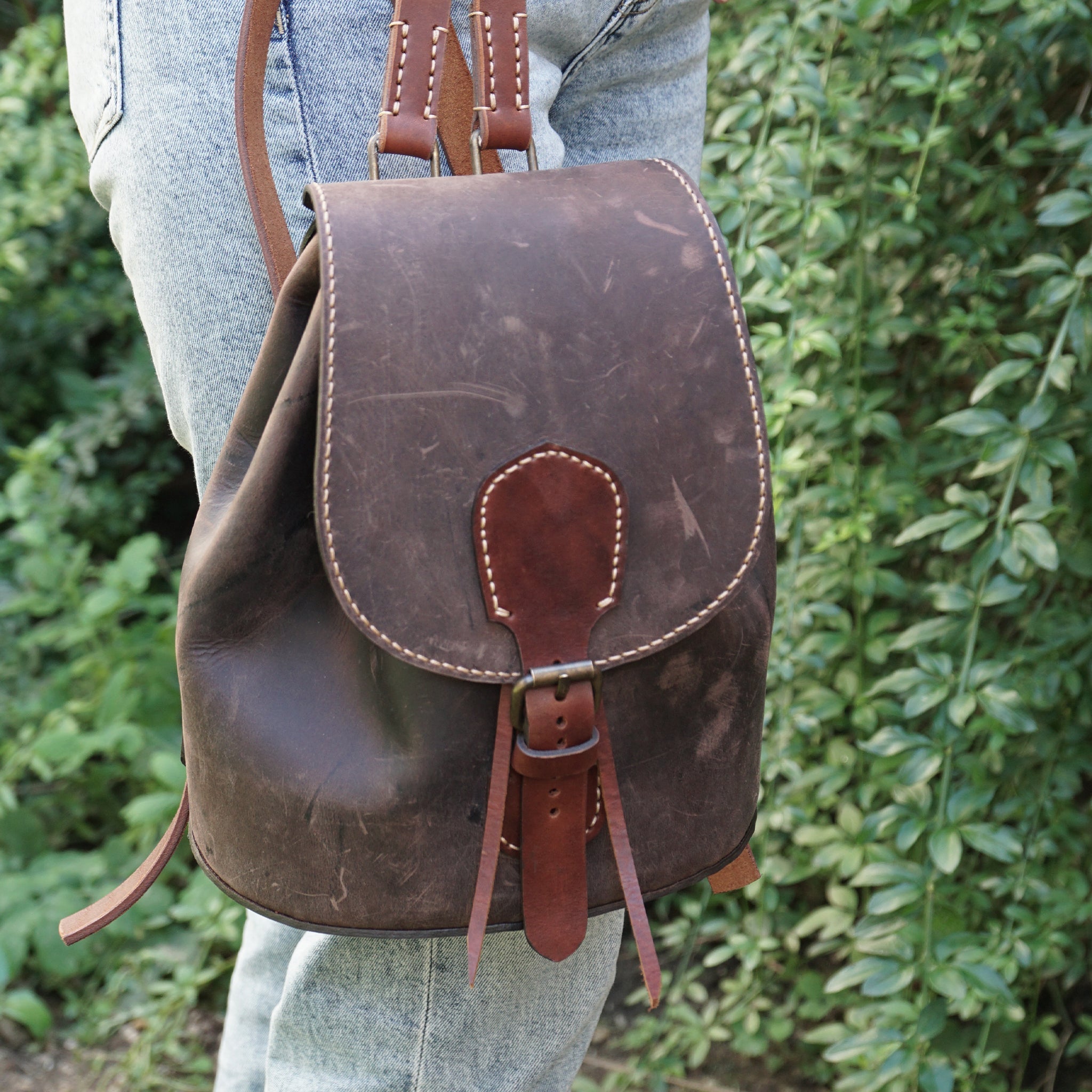 FREE New Flap Pattern for Dale Backpack - Vasile and Pavel Leather Patterns