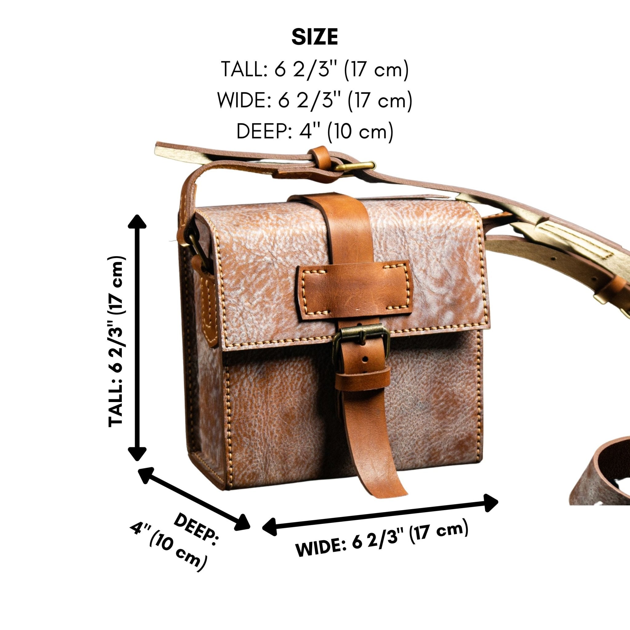 FREE PDF Pattern and Instructional Video for 60s Crossbody Bag - Vasile and Pavel Leather Patterns