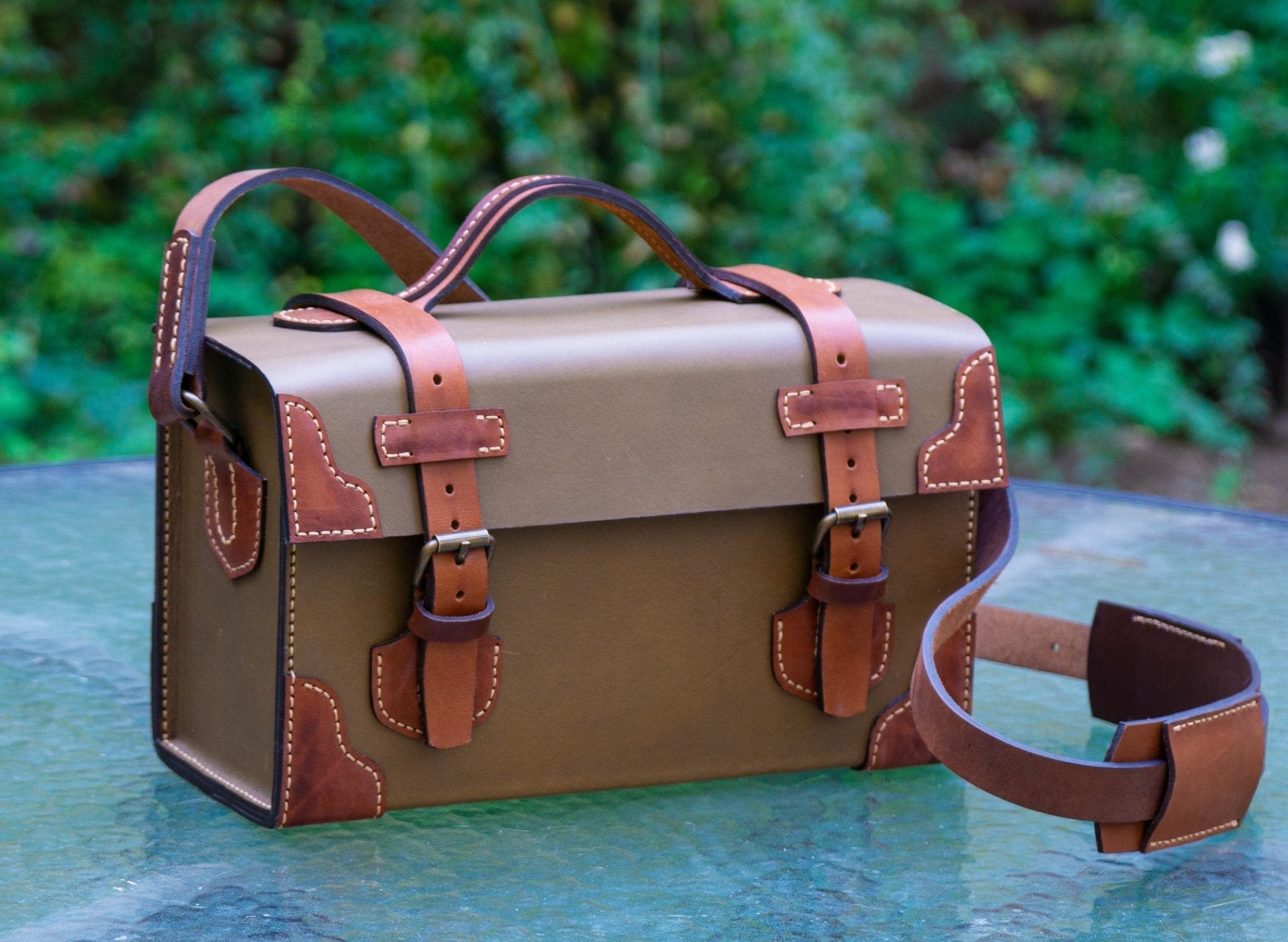 Heavy Duty Tool Bag, Leather Tool Bag PDF Pattern and Instructional Video  by Vasile and Pavel