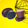 How to Make a Leather Top Hat Pattern, Tutorial & PDF Pattern PDF pattern VasileandPavel.com 