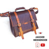 Jagger Messenger Bag, PDF Pattern and Video - Vasile and Pavel Leather Patterns