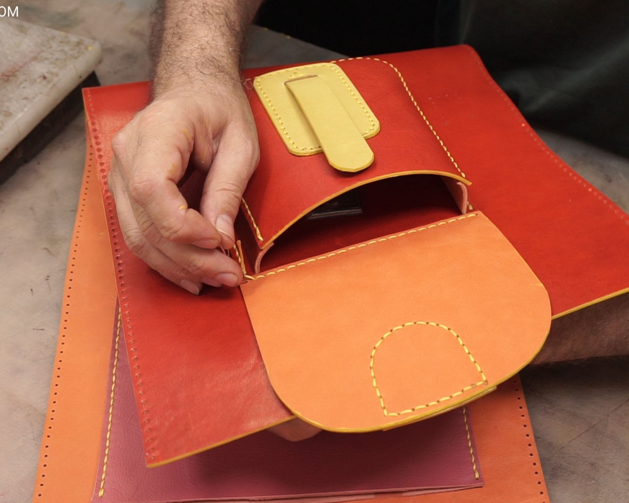 Leathe Backpack Pattern PDF Pattern and Instructional Video for Making the Lauren Leather Back ...