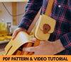 Leather Case PDF Pattern Pouch, Leather Bag, PDF Pattern & Tutorial PDF pattern V&P Leather Artisans 