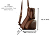 Load image into Gallery viewer, Leather Sling Bag, PDF Pattern and Instructional Video PDF pattern VasileandPavel.com 