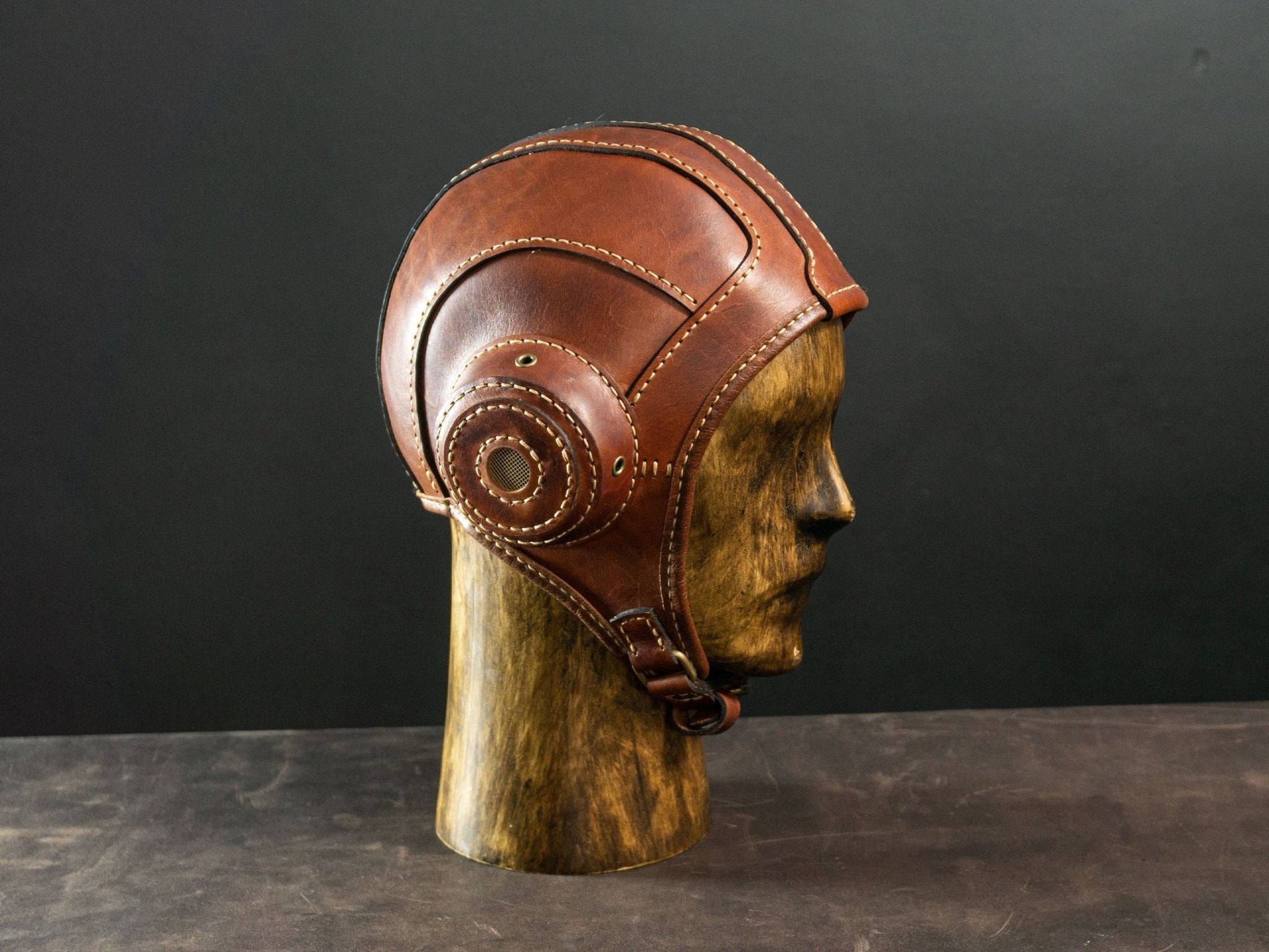 Aviator Patterns.pdf Leather Steampunk Aviator Cap Pattern, Video & PDF pattern – Vasile and ...