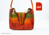 Load image into Gallery viewer, Leather Tote DIY Summertime | PDF Pattern | Leather DIY | Bag Template PDF pattern V&amp;P Leather Artisans 