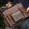 Messenger Leather Laptop Bag Pattern | Tutorial & PDF PDF pattern V&P Leather Artisans 