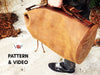 Military Leather Duffel Bag, PDF Pattern and Video PDF pattern VasileandPavel.com 