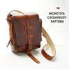 Montoya Crossbody Bag, PDF Pattern and Instructional Video by Vasile and Pavel - Vasile and Pavel Leather Patterns