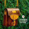 Morrison Crossbody, PDF Pattern And Instructional Video by Vasile and Pavel - Vasile and Pavel Leather Patterns