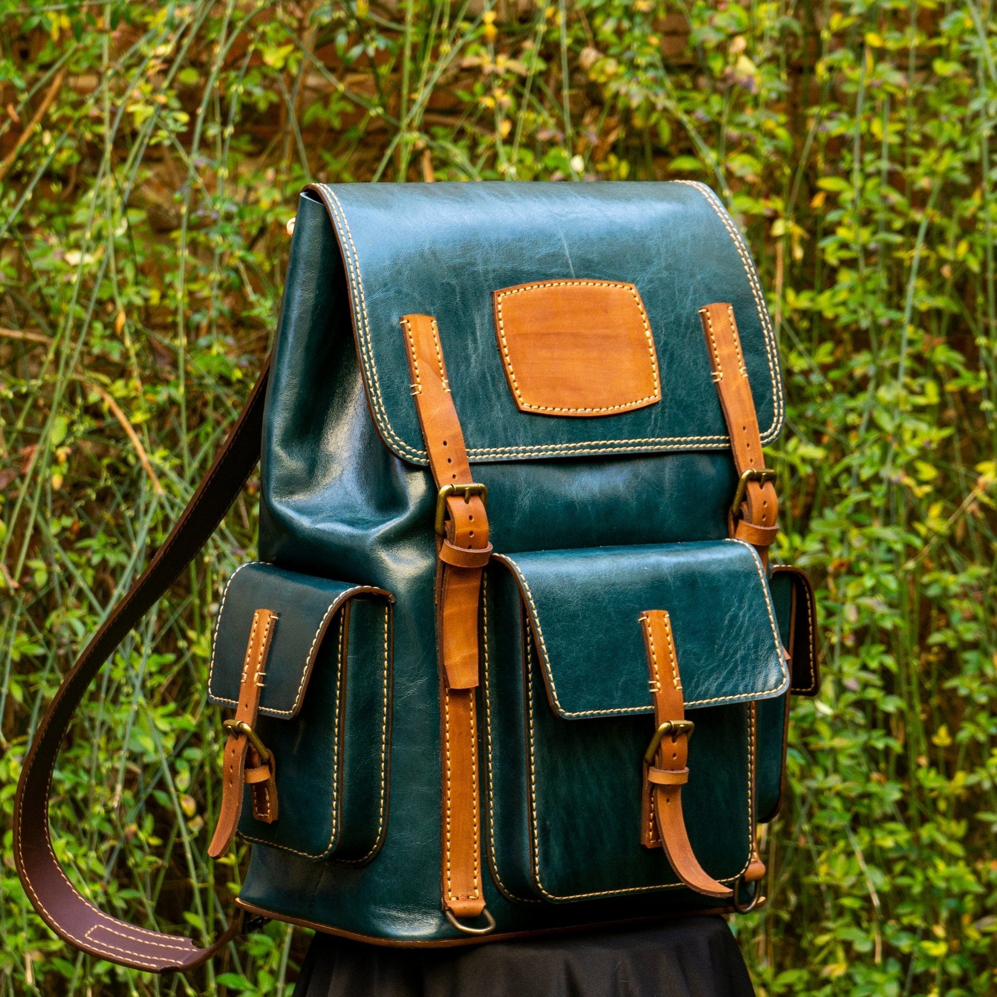 Nanook Backpack, PDF Pattern and Instructional Video by Vasile and Pavel - Vasile and Pavel Leather Patterns