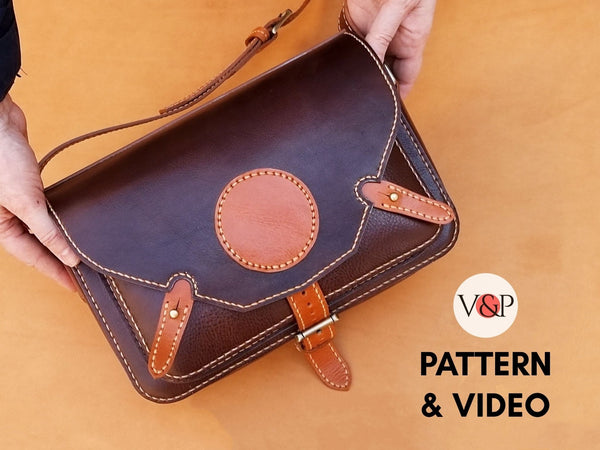 Leather Crossbody Bag DIY Kit | Handmade Leather Bags – POPSEWING®