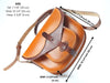 Patti Crossbody Leather Bag, PDF Pattern & Tutorial PDF pattern VasileandPavel.com 