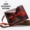 PDF Pattern and Instructional Video for Anne Backpack by Vasile and Pavel - Vasile and Pavel Leather Patterns