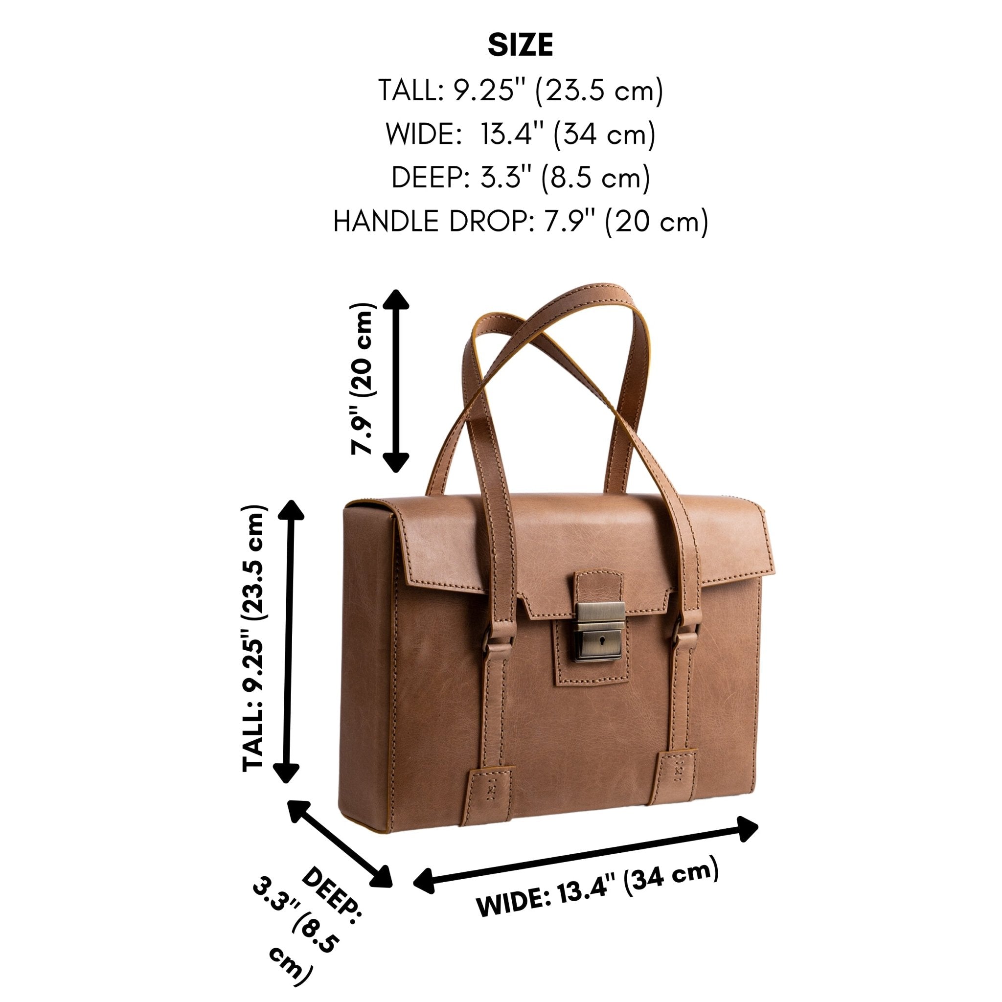 PDF Pattern and Instructional Video for Diana Laptop Briefcase Bag - Vasile and Pavel Leather Patterns