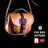Load image into Gallery viewer, PDF Pattern and Instructional Video for Eva Bag - Vasile and Pavel Leather Patterns
