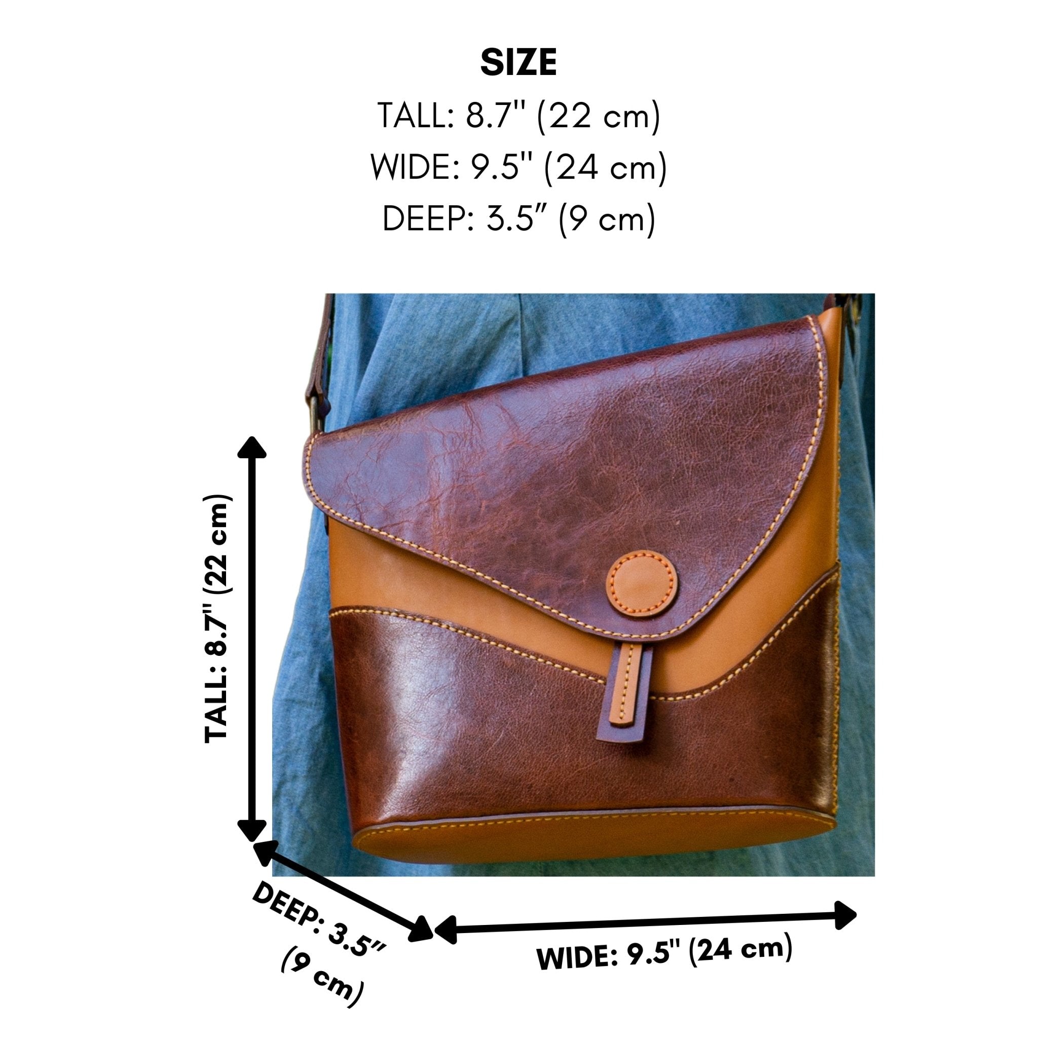 PDF Pattern and Instructional Video for Hazel Crossbody Bag - Vasile and Pavel Leather Patterns