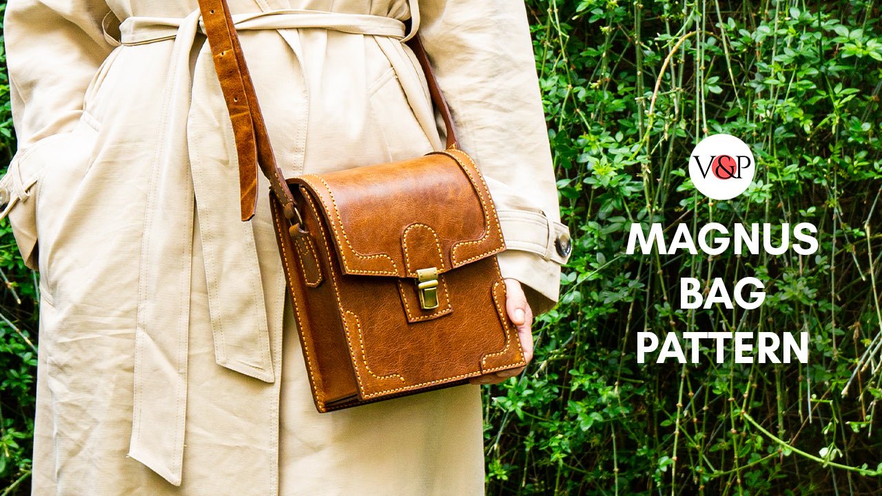 PDF Pattern And Instructional Video for Magnus Bag - Vasile and Pavel Leather Patterns