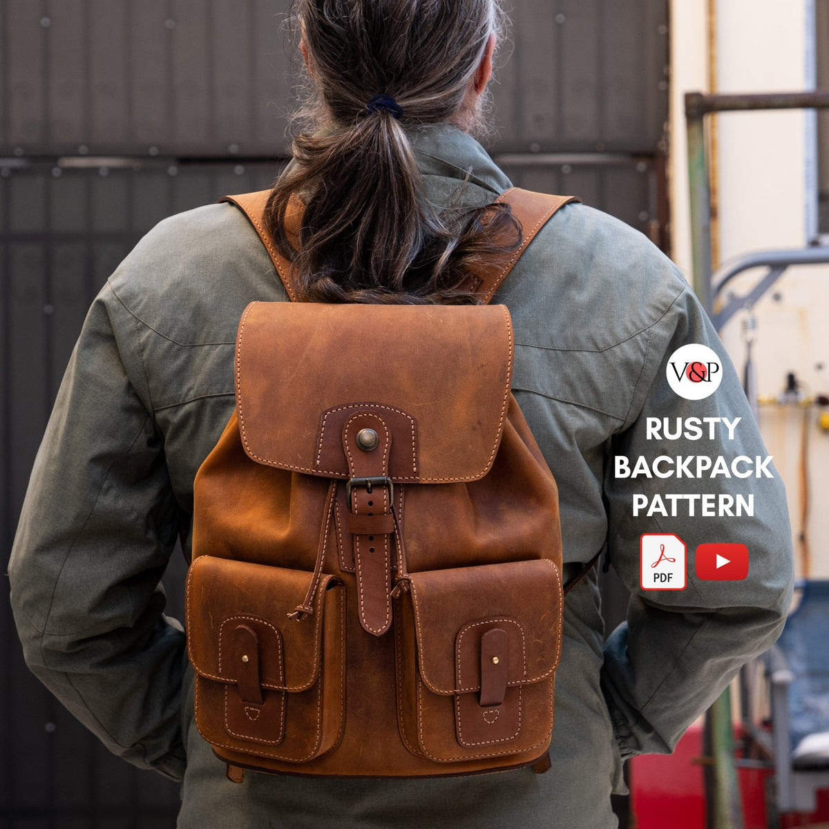 PDF Pattern and Instructional Video for Rusty Backpack – Vasile and ...