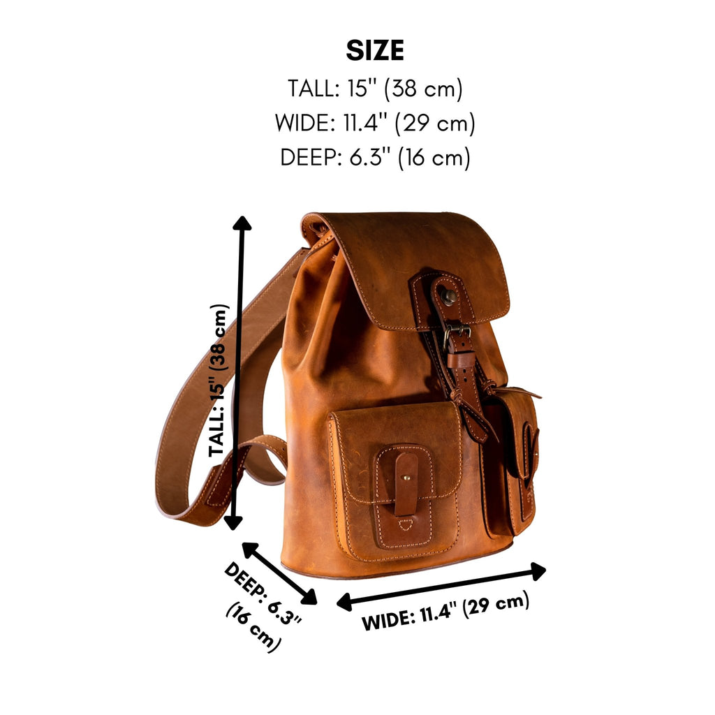 PDF Pattern and Instructional Video for Rusty Backpack – Vasile and Pavel Leather Patterns