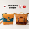 PDF Pattern and Instructional Video for Sadie Bag - Vasile and Pavel Leather Patterns