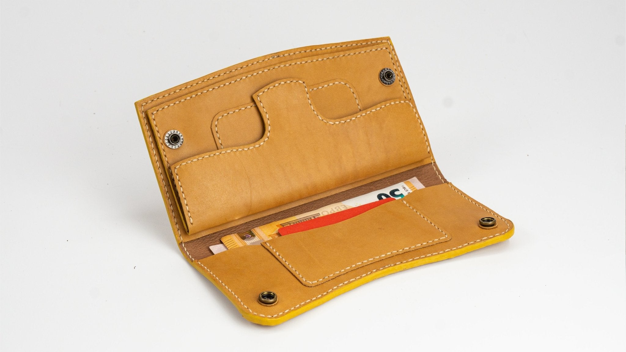 PDF Pattern and Instructional Video for Trucker Wallet No 6 - Vasile and Pavel Leather Patterns