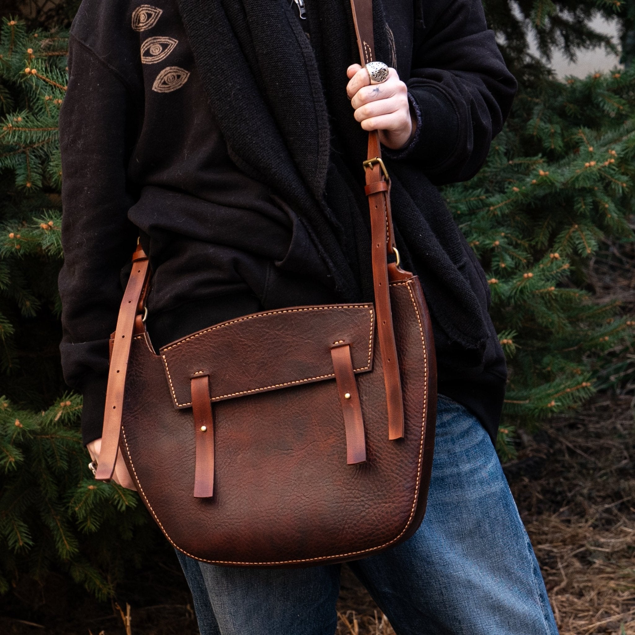 PDF Pattern and Instructional Video for Whisper Bag - Vasile and Pavel Leather Patterns