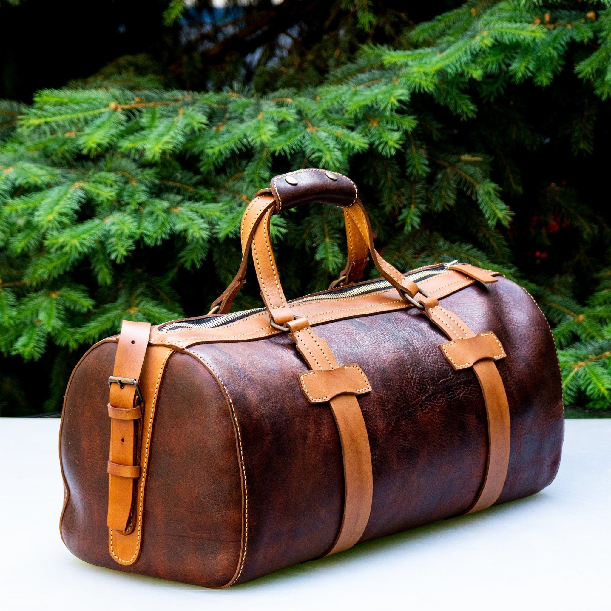PDF Pattern for Hunter Travel Bag and Instructional Video - Vasile and Pavel Leather Patterns