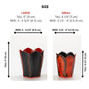 PDF Pattern for Tulip Pencil Cups, 2 Sizes, Instructional Video - Vasile and Pavel Leather Patterns