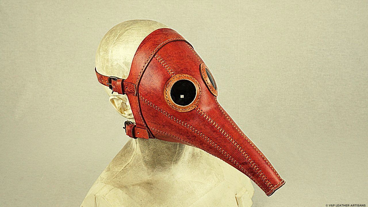 Plague Doctor Steampunk Mask Pattern, Hieronymus Bosch Pattern & Tutorial PDF pattern VasileandPavel.com 