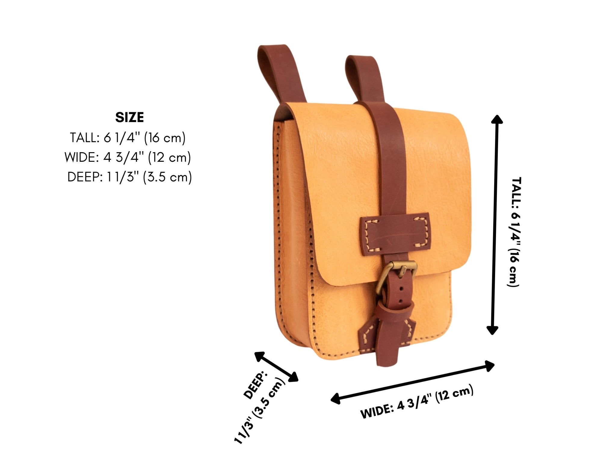Shane Leather Belt Bag, PDF Pattern and Video - Vasile and Pavel