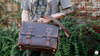 Steampunk Leather Bag Pattern, Men Travel Laptop Camera Handbag PDF Pattern & Tutorial PDF pattern V&P Leather Artisans 