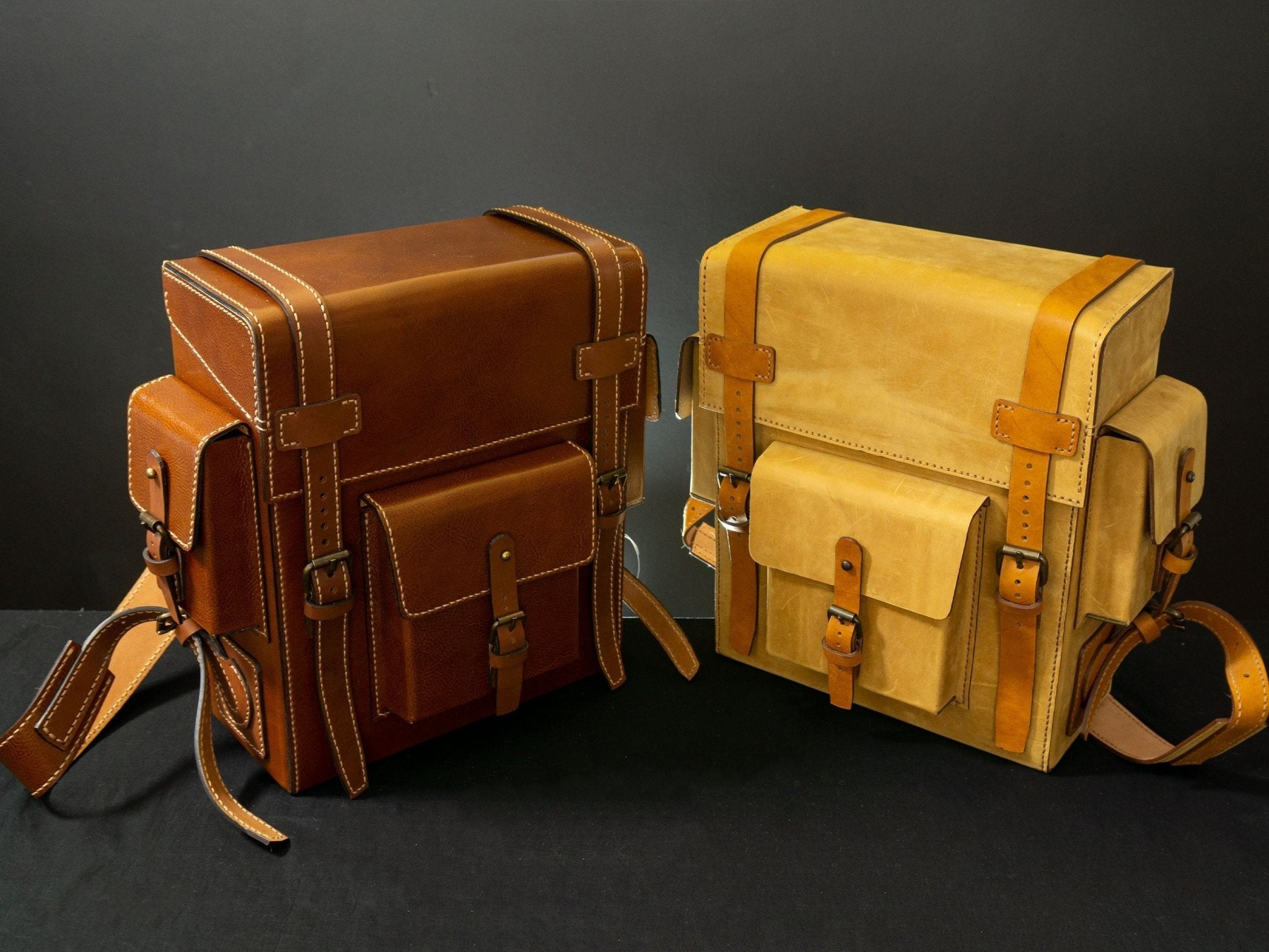 Toshiro Leather Backpack PDF pattern VasileandPavel.com 