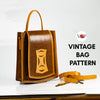 Load image into Gallery viewer, Vintage Bag, PDF Pattern And Instructional Video by Vasile and Pavel - Vasile and Pavel Leather Patterns