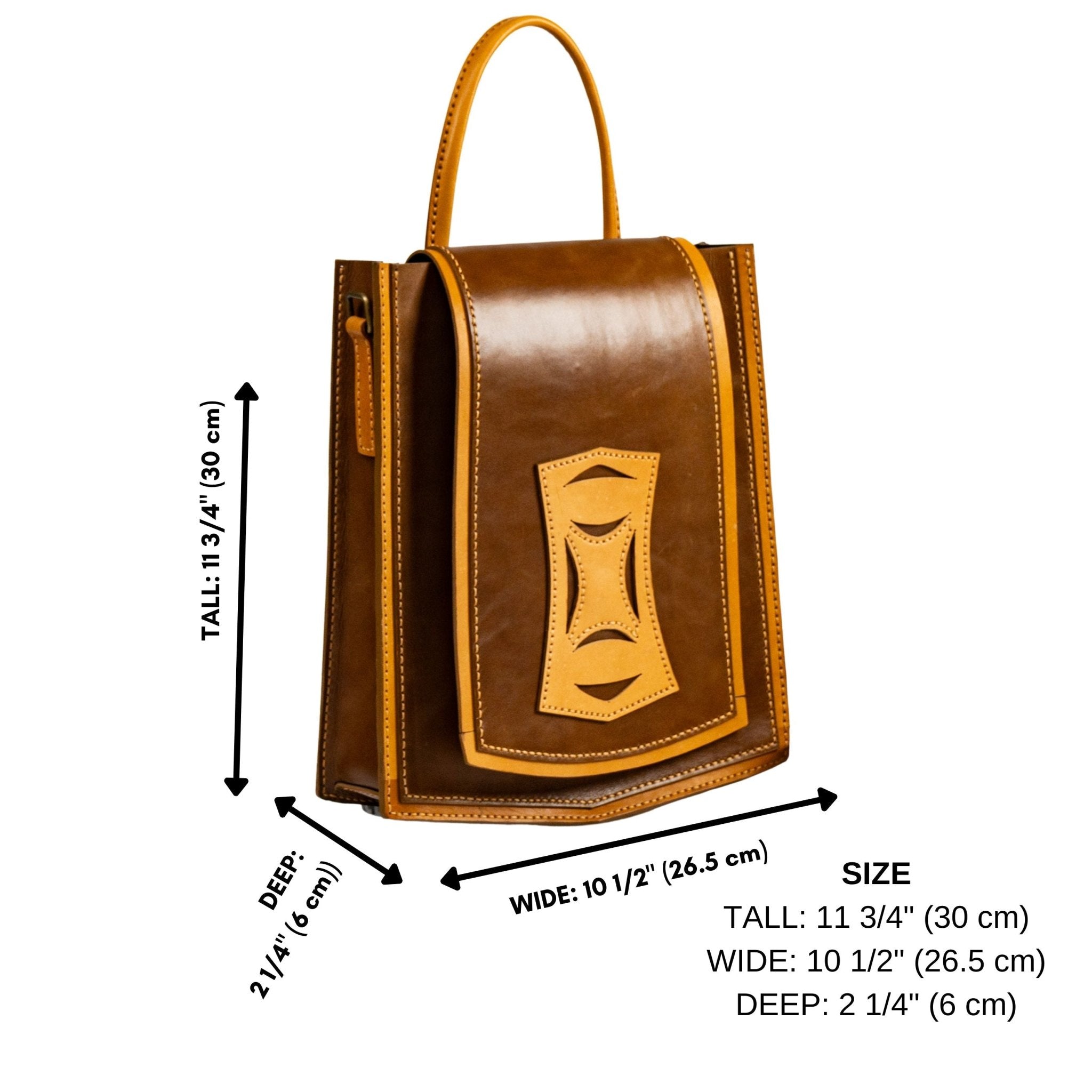 Vintage Bag, PDF Pattern And Instructional Video by Vasile and Pavel - Vasile and Pavel Leather Patterns