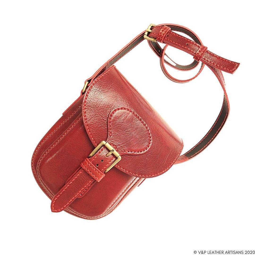 Women Crossbody Leather Purse Template Bag, PDF Pattern & Tutorial PDF pattern V&P Leather Artisans 