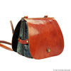 Women Double-Sided Leather Saddle Bag PDF Pattern & Tutorial PDF pattern VasileandPavel.com 